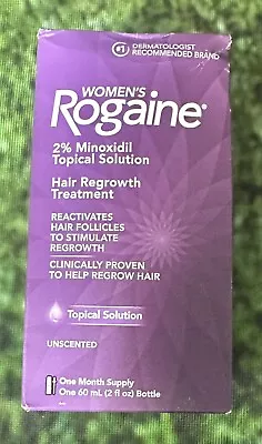 Women's Rogaine Hair Regrowth Treatment 1-Month Supply 2 Fl Oz EXP 03/2024 • $16.75