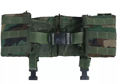 Modified Molle II Fighting Load Carrier Vest FLC LBV Tactical Woodland BDU M81 • $64.95