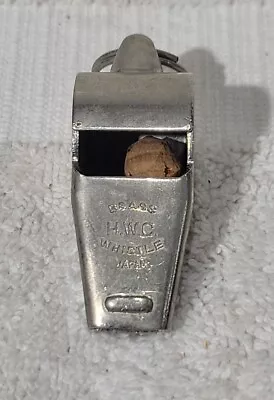 H.W.C. HWC Vintage Police Military Whistle Safety JAPAN • $10