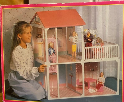 Maison Mattel Villa Terrasse Barbie,boîte d'origine - Jeux & Jouets