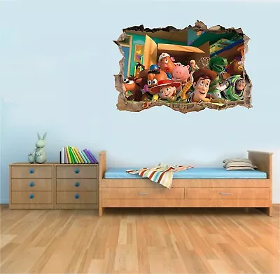 Toy Story Wall Art Sticker High Quality Bedroom Decal Print Boys Girls VER1 • £3.58