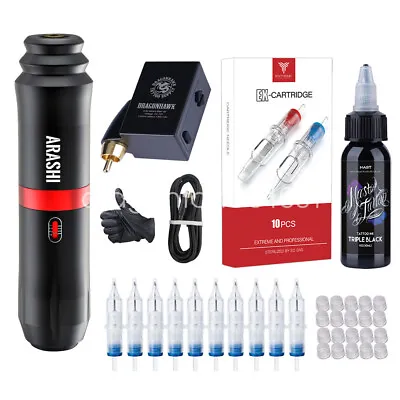 $79.99 • Buy Dragonhawk Mast Wireless Power Supply Battery RCA Tattoo Machine Motor Pen Ink D
