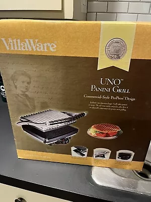 Villaware Uno Panini Press • $75