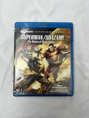 Superman/Shazam: The Return Of Black Adam (Blu-Ray) • $7.99