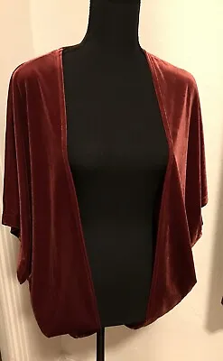 VNTG Spiegel Newport News Beautiful Lightweight Velvet Cape/ Bolero By Cami S • $20