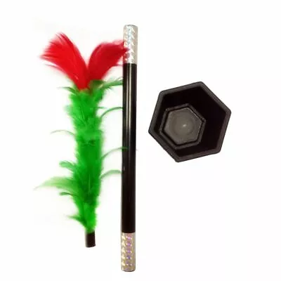 1 Set Magic Wand To Flower Magic Trick Easy Magic Tricks Toys For Adults Kids  • £3.18