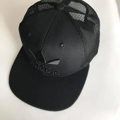 Black Adidas Snapback Cap Mens Trucker  Sports Hats Unisex  Spring  Sale • £11.79