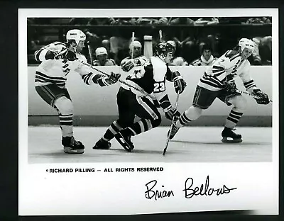 Brian Bellows & Don Maloney C. 1970's Press Original Photo Rangers North Stars • $9.99