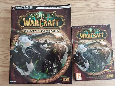 World Of Warcraft Mists Of Pandaria PC DVD ROM 2 Disc And Strategy Game Guide  • £15