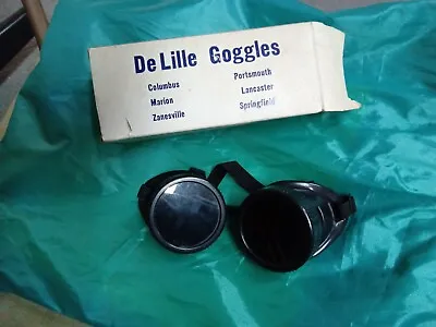 Vintage De Lille Welding Goggles NIB • $9.99