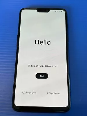 OnePlus 6 - 64GB - Mirror Black Smartphone (Excellent Condition) Unlocked. • $69