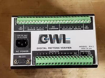 Intellifeed/Owl PV-2 Digital Pattern Verifier • $200