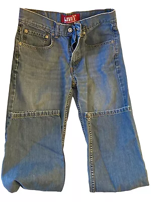 Levis 514 Slim Straight Leg Denim Blue Jeans  Men's 29x29 • $18