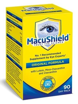 30 - 360 MACUSHIELD EYE HEALTH SOFT GELS CAPS MacuHealth Eye Supplement BNWT • £33.25