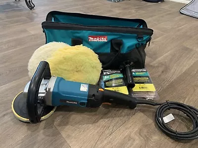 Makita 7  Corded Rotary Polisher Sander 9227C & Carrying Bag 10A 120V • $100