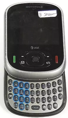 Motorola Karma QA1 - Black And Silver ( AT&T ) Android Blur Smartphone • $7.64