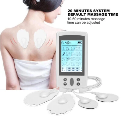 £23.46 • Buy NEW Multi‑Functional TENS Physiotherapy Machine Muscle Stimulator Pulse Massager