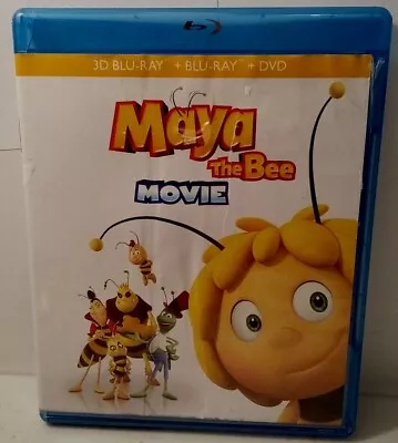 Maya The Bee: Movie Blu-Ray 3D + Blu-ray 2D + DVD + Digital • $7.85
