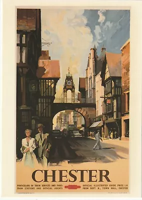 Unused Postcard - British Rail Publications - Chester • £1.50