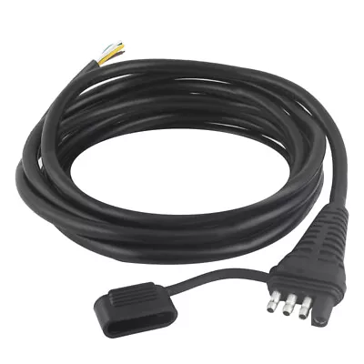 10FT 18AWG 4 Pin Trailer Connector With Jacketed Cable For Outdoor Use PA D27 • $16.80