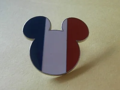 Mickey Mouse Head Icon France Flag World Showcase Disney Pin • $1.50