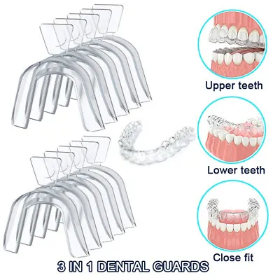 50PC Thermoform Moldable Mouth Teeth Dental Trays Tooth Whitening Guard Whitener • $23.99