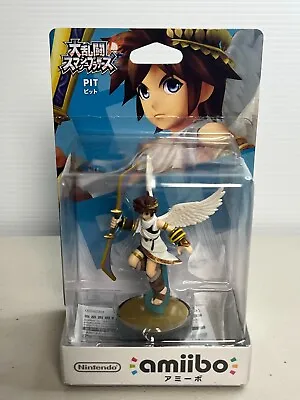 Pit Japan Import Amiibo Figure Super Smash Bros Nintendo Toy Boxed Kid Icarus • $63