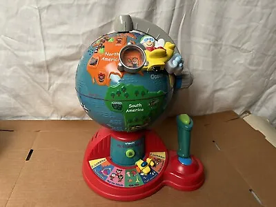 $9.99 • Buy Vtech Fly And Learn Globe Interactive Educational Talking Toy Atlas - Geography 