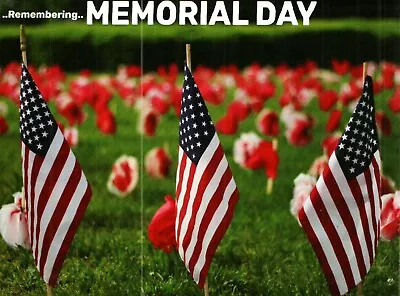 *Memorial Day Postcard- Memorial Day...Remembering  ..*Classic  (Postcard) {J61} • $4.38