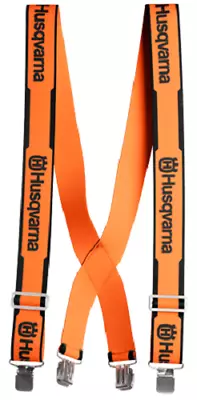 HUSQVARNA Chainsaw Logger Braces Clip Fastening • £25.99