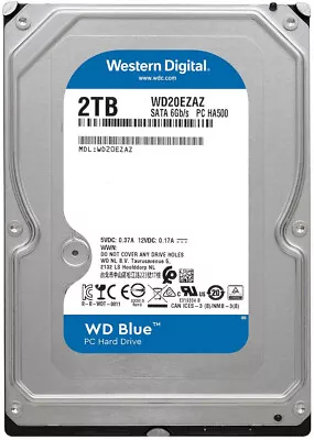 WD BLUE RED PURPLE 1TB 2TB 4TB 8TB 10TB 12TB 14T Hard Drive Western Digital 3.5  • $128.95