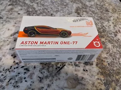 New Hot Wheels Aston Martin One-77 Id Black And Orange • $7.25