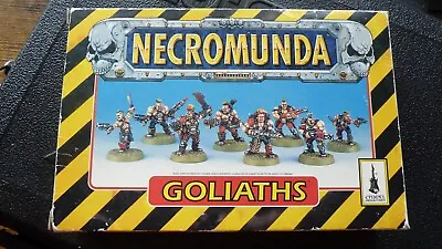 Warhammer Specialist Games Necromunda Goliath Empty Box No Figures Used # • £20
