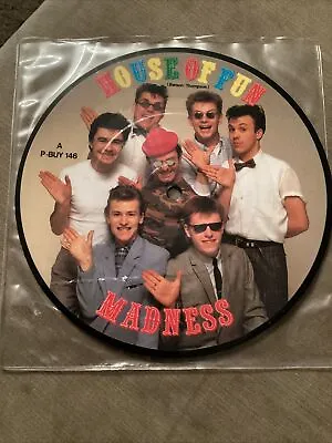£8 • Buy Madness - House Of Fun Picture Disc 7” Single Vinyl 1982 Stiff Records Ska Two