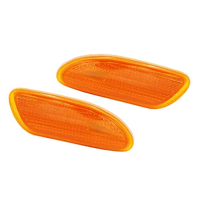 Pair Front Left & Right Side Marker Light Fit For Mercedes-Benz W203 C230 C280 • $46.49