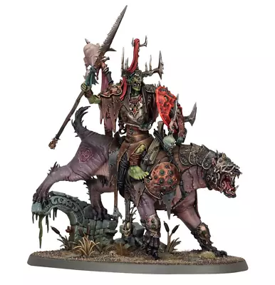 Killaboss On Great Gnashtoof (NoS) - Kruleboyz - Age Of Sigmar - Games Workshop • $12.95