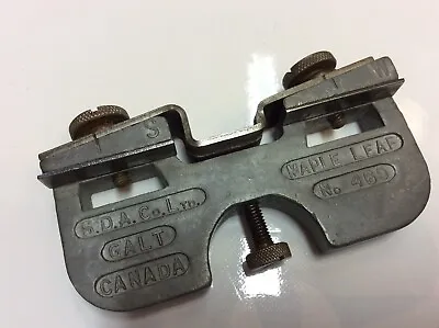 Vintage SDA GALT NO 460 Raker Gage / Jointer For Hand Saws  1946 CANADA • $36.21