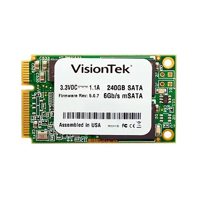 VisionTek 240GB MSATA SSD - 900612 • $19.99