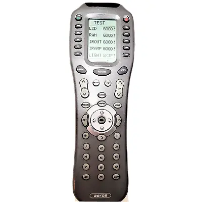 AEROS MX-850 IR/RF Universal Programmable LCD Remote Control TESTED WORKS! • $59.99
