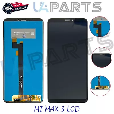 For Xiaomi Mi Max 3 M1804E4A LCD Display Assembly Touch Screen Digitizer Black • $62.59