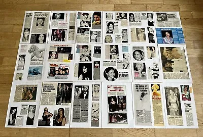 MADONNA Clip Collection Posters Swedish Magazines Vintage Rare 1980s 1990s #1 • $19