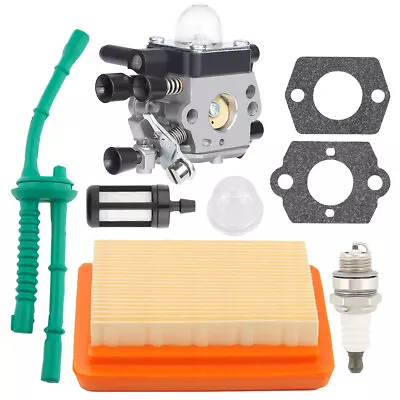 Carburetor Kit For Stihl MM55 MM55C Zama C1Q-S202A Tiller Trimmer 46011200600 US • $14.89