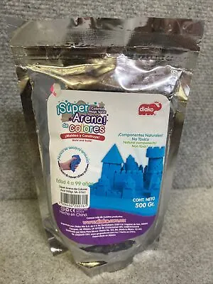 Diako Blue Colored￼ Magic Sand 500 GR  – Colored Play Sand That Never Gets Dry • $11.08