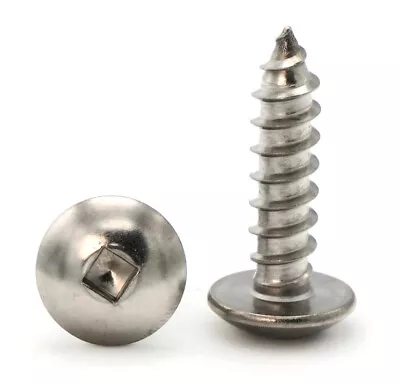 #10 Sheet Metal Screws - Stainless Steel Square Drive Truss Head - Select Size • $361