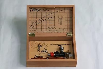 £299.99 • Buy T Wasp 0.098 Cc Model Diesel Engine New In Wooden Box