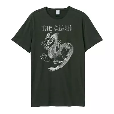 £20.99 • Buy Clash - New Dragon Amplified Vintage Charcoal T Shirt