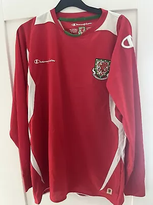 Wales 2008 Home Football Shirt Long Sleeve • £34.99