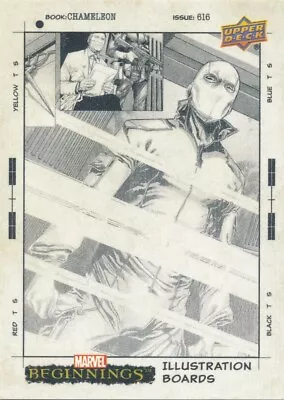 IB11 CHAMELEON 2022(2023) Upper Deck Marvel Beginnings ILLUSTRATION BOARDS • $4.99