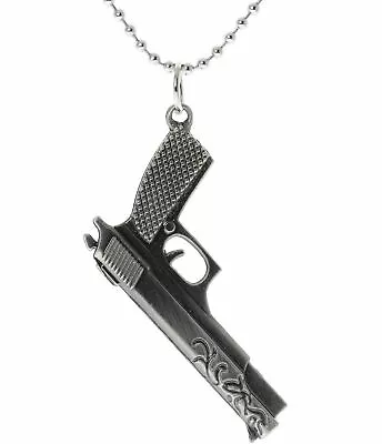 Model M1911 .45 ACP Pistol Chain And Pendant  F1D36K • $9.90