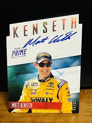 2019 Panini Prime Names Die-Cut Signatures On Card AutoMatt Kenseth Autograph • $14.99